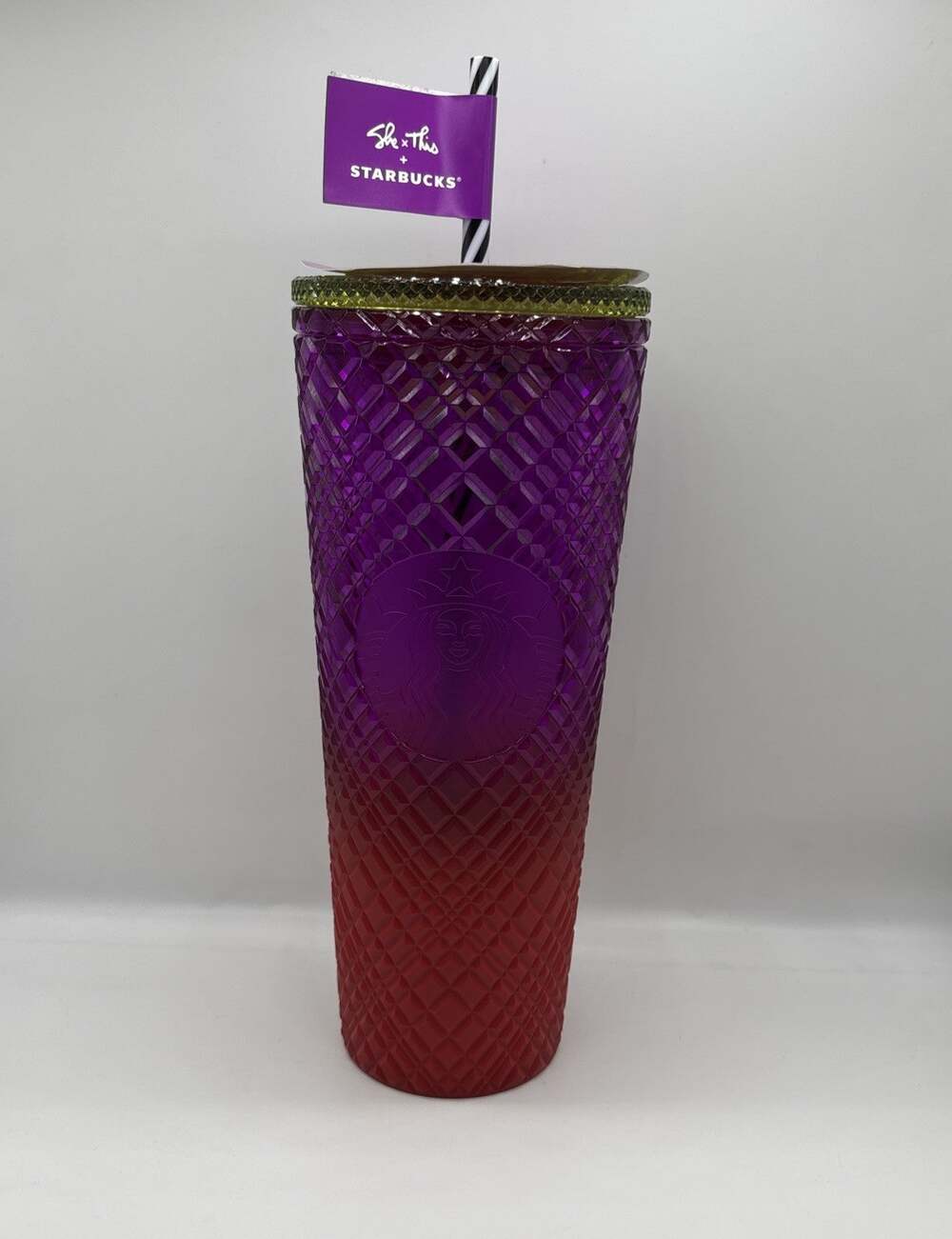 Starbucks Spring 2024 Artist Collaboration She x This Cold Cup Tumbler 24oz